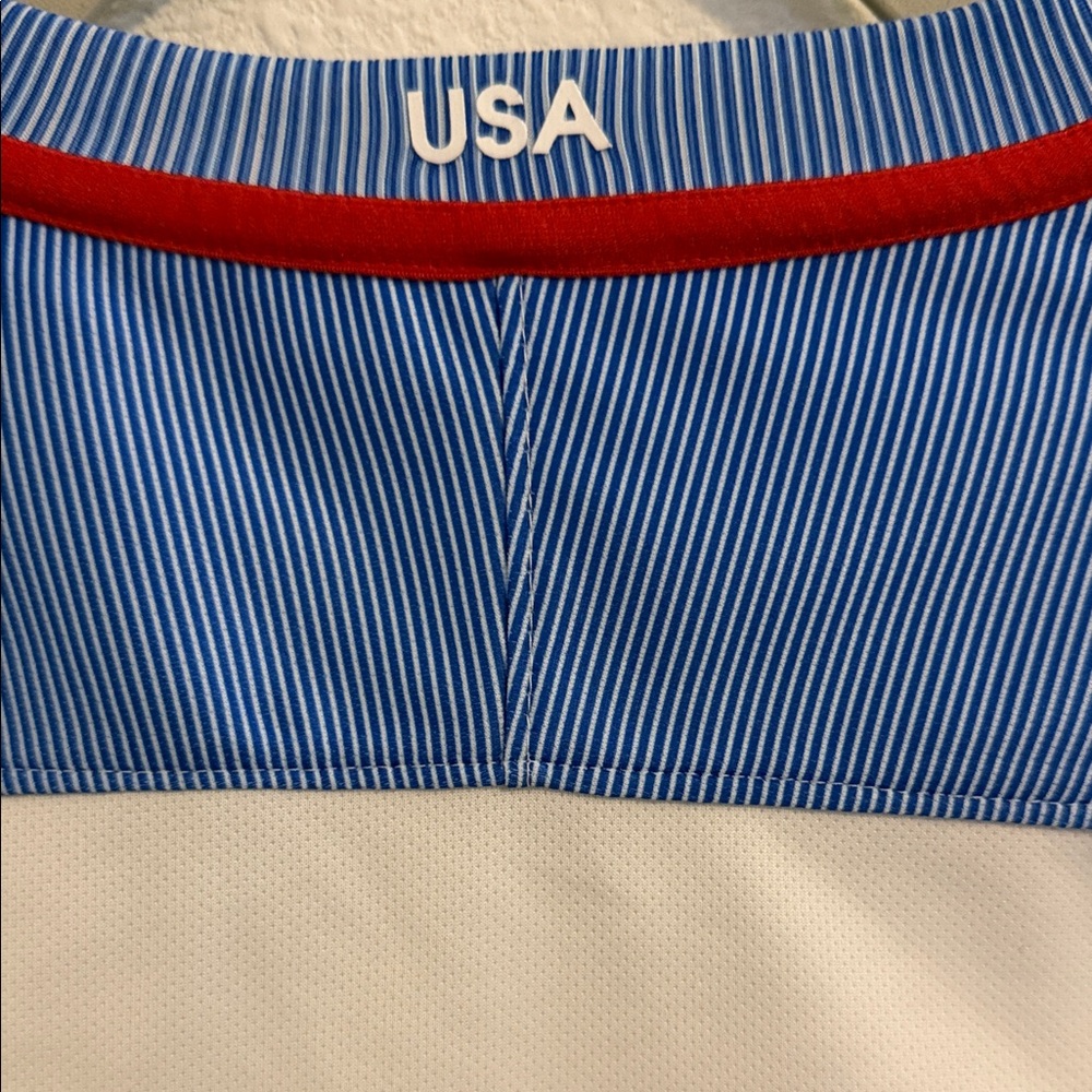 Nike White and Blue USA Soccer Jersey - Picture 5 of 5